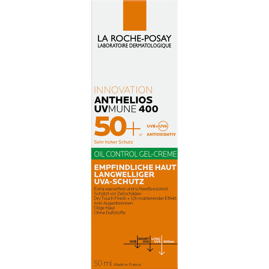 ROCHE-POSAY Anthelios Oil Contr.Gel-Cre.UVMune 400 50 ml