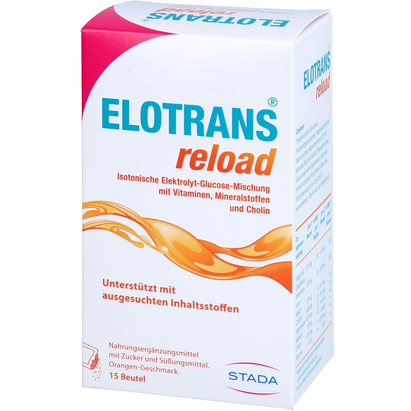 ELOTRANS reload Elektrolyt-Pulver m.Vitaminen Btl. 15X7.57 g