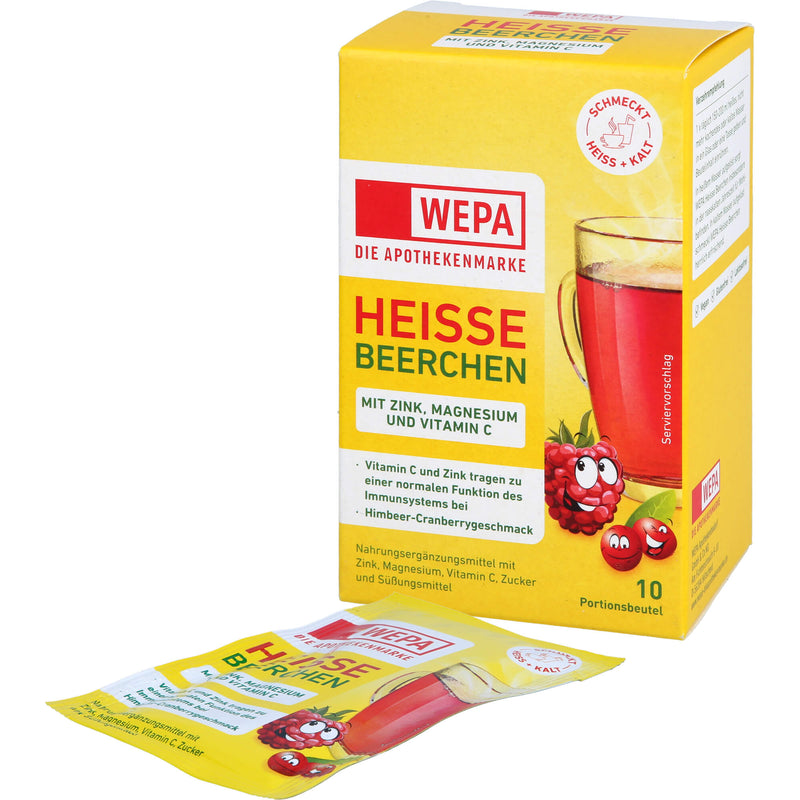 WEPA HEIS BEER+VITC+ZI+MAG 10X10 g