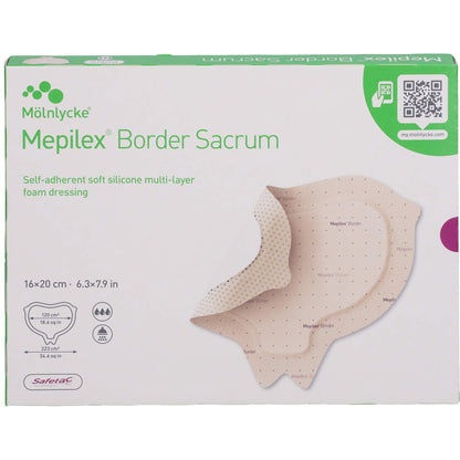 MEPILEX Border Sacrum Schaumverb.16x20 cm steril 5 St