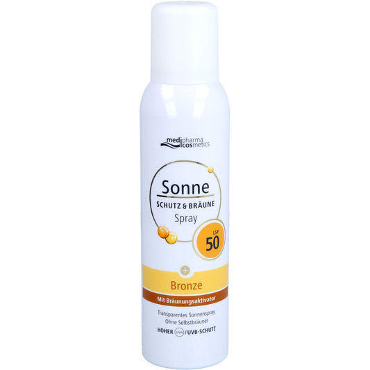 SONNE Schutz & Bräune Spray bronze LSF 50 150 ml