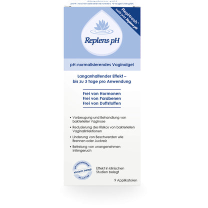 REPLENS pH Vaginalgel vorgefüllte Applikatoren 9 St