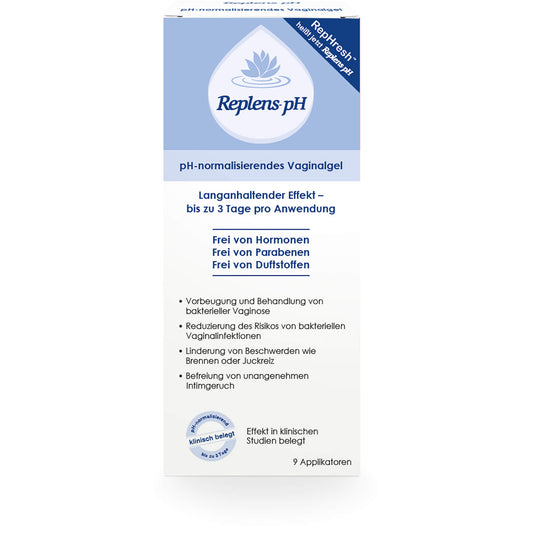 REPLENS pH Vaginalgel vorgefüllte Applikatoren 9 St
