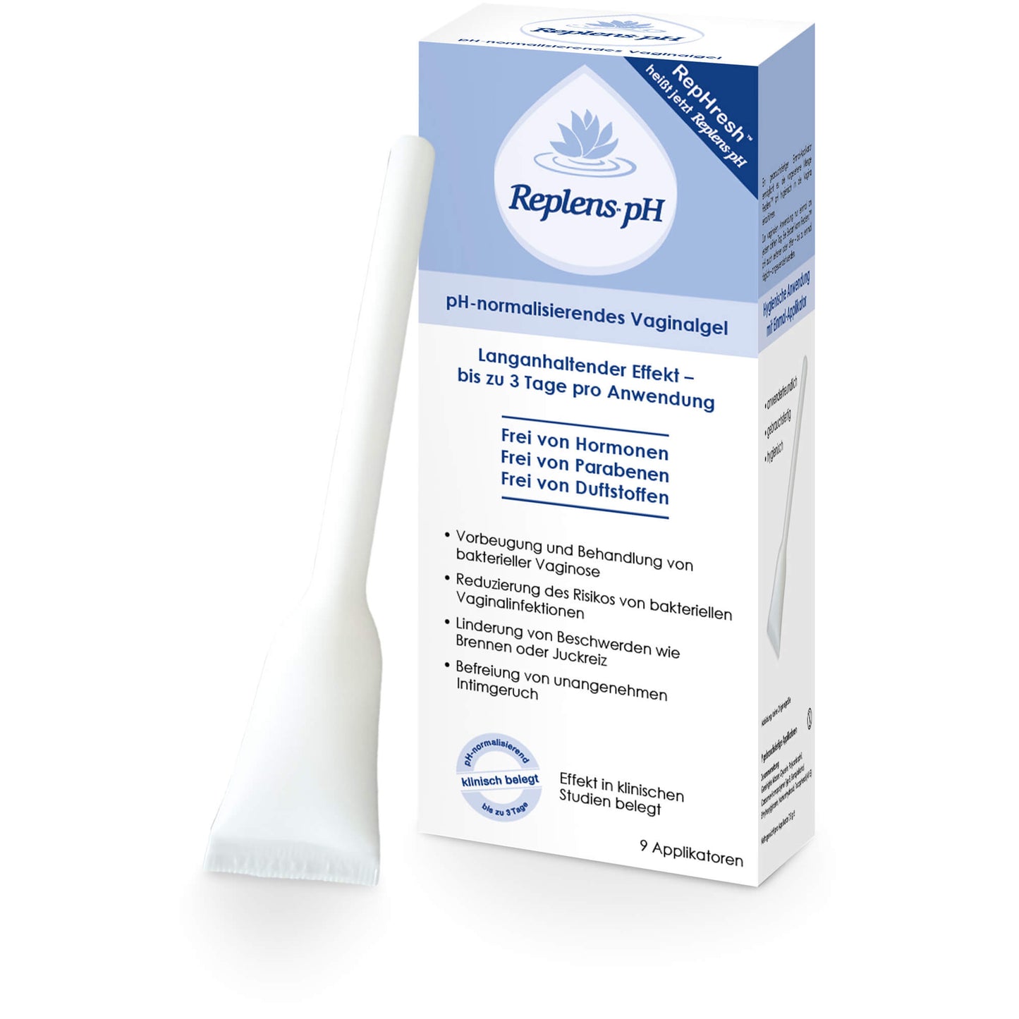 REPLENS pH Vaginalgel vorgefüllte Applikatoren 9 St