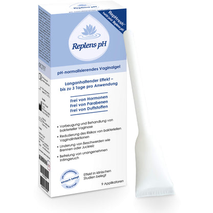 REPLENS pH Vaginalgel vorgefüllte Applikatoren 9 St