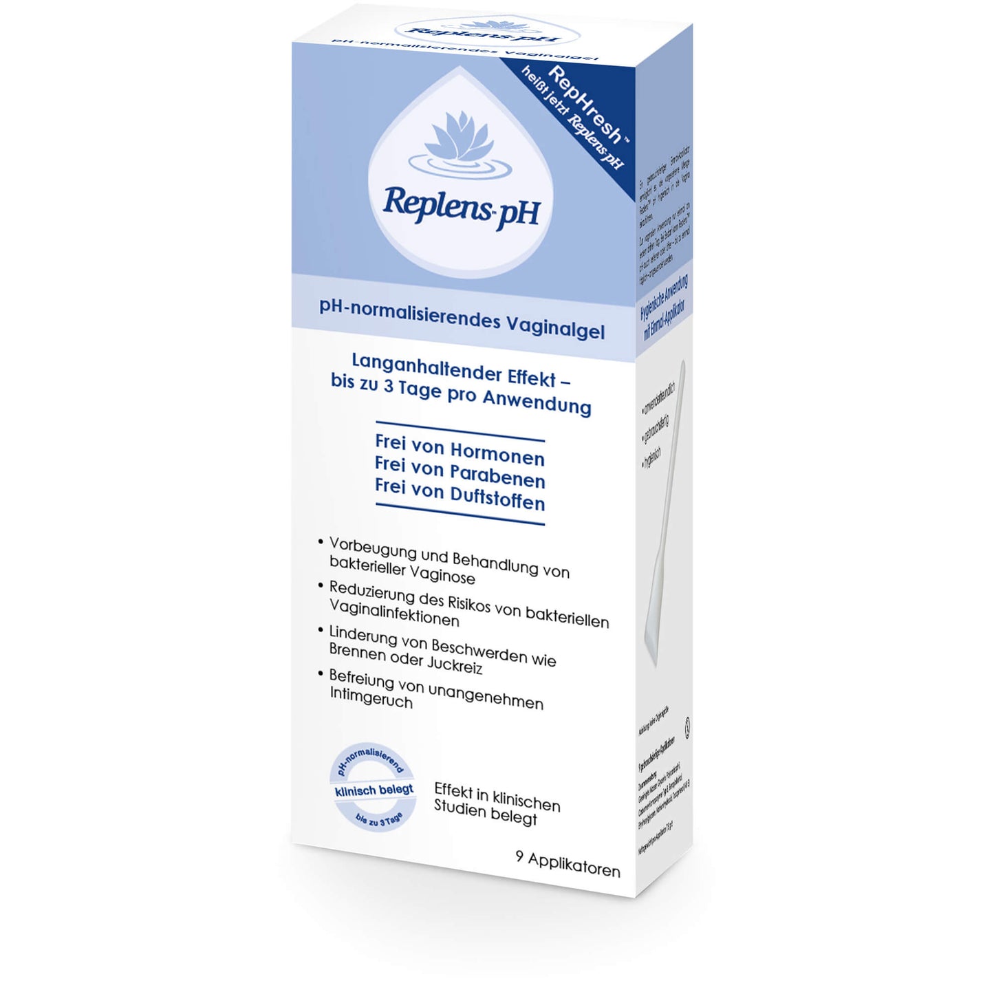 REPLENS pH Vaginalgel vorgefüllte Applikatoren 9 St