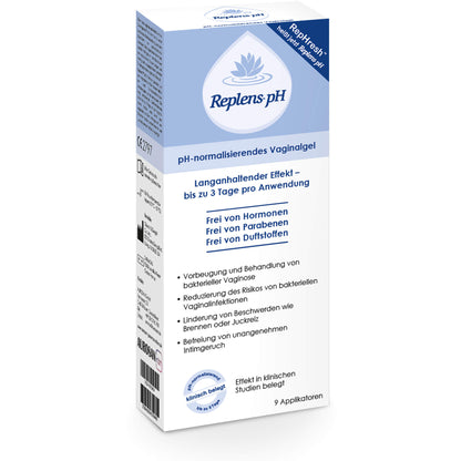 REPLENS pH Vaginalgel vorgefüllte Applikatoren 9 St