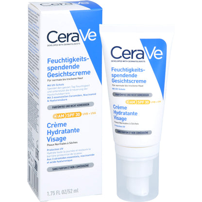 CERAVE feuchtigkeitsspendende Gesichtscreme SPF 30 52 ml