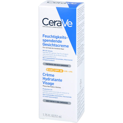 CERAVE feuchtigkeitsspendende Gesichtscreme SPF 30 52 ml