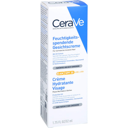 CERAVE feuchtigkeitsspendende Gesichtscreme SPF 30 52 ml