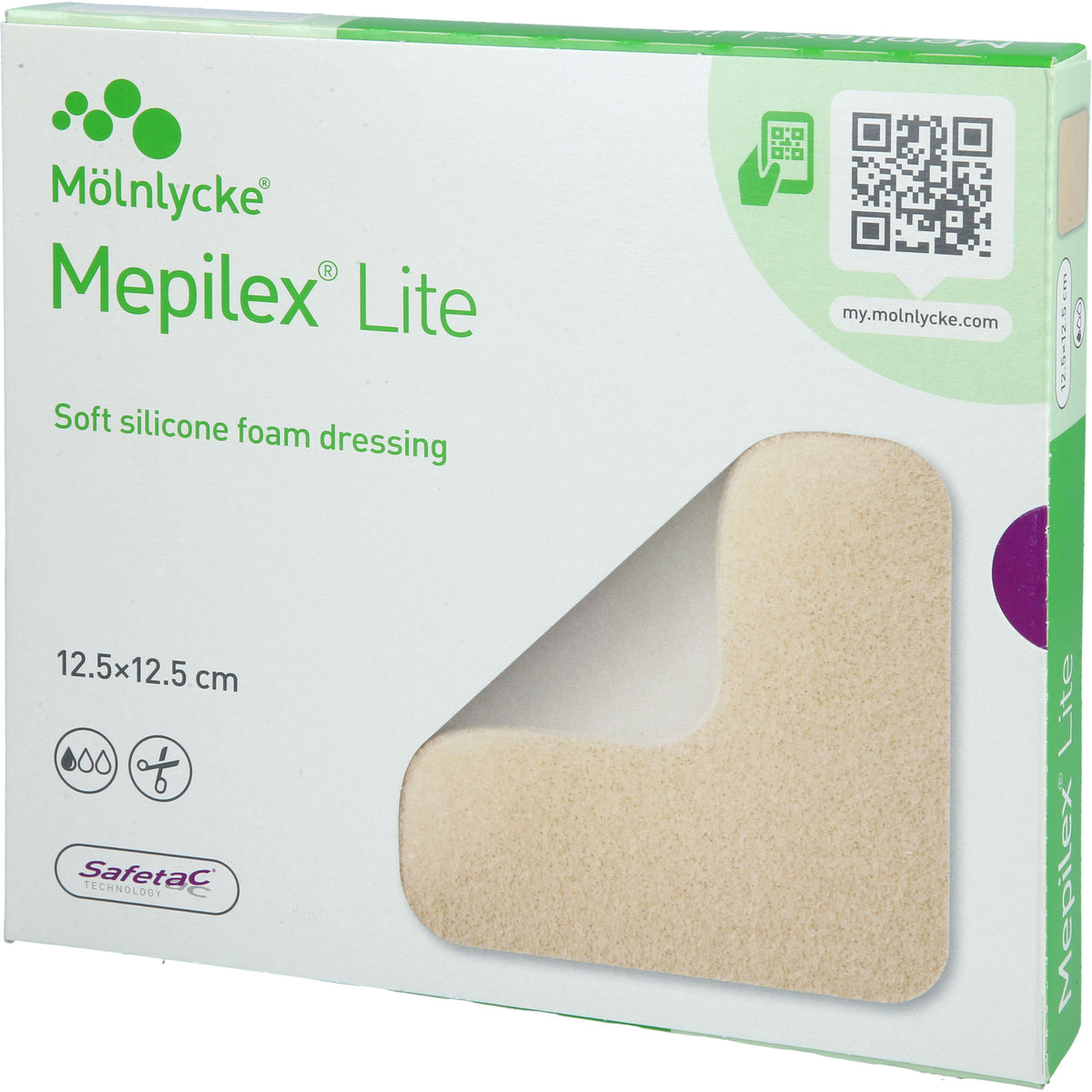 MEPILEX Lite Schaumverband 12,5x12,5 cm steril 5 St
