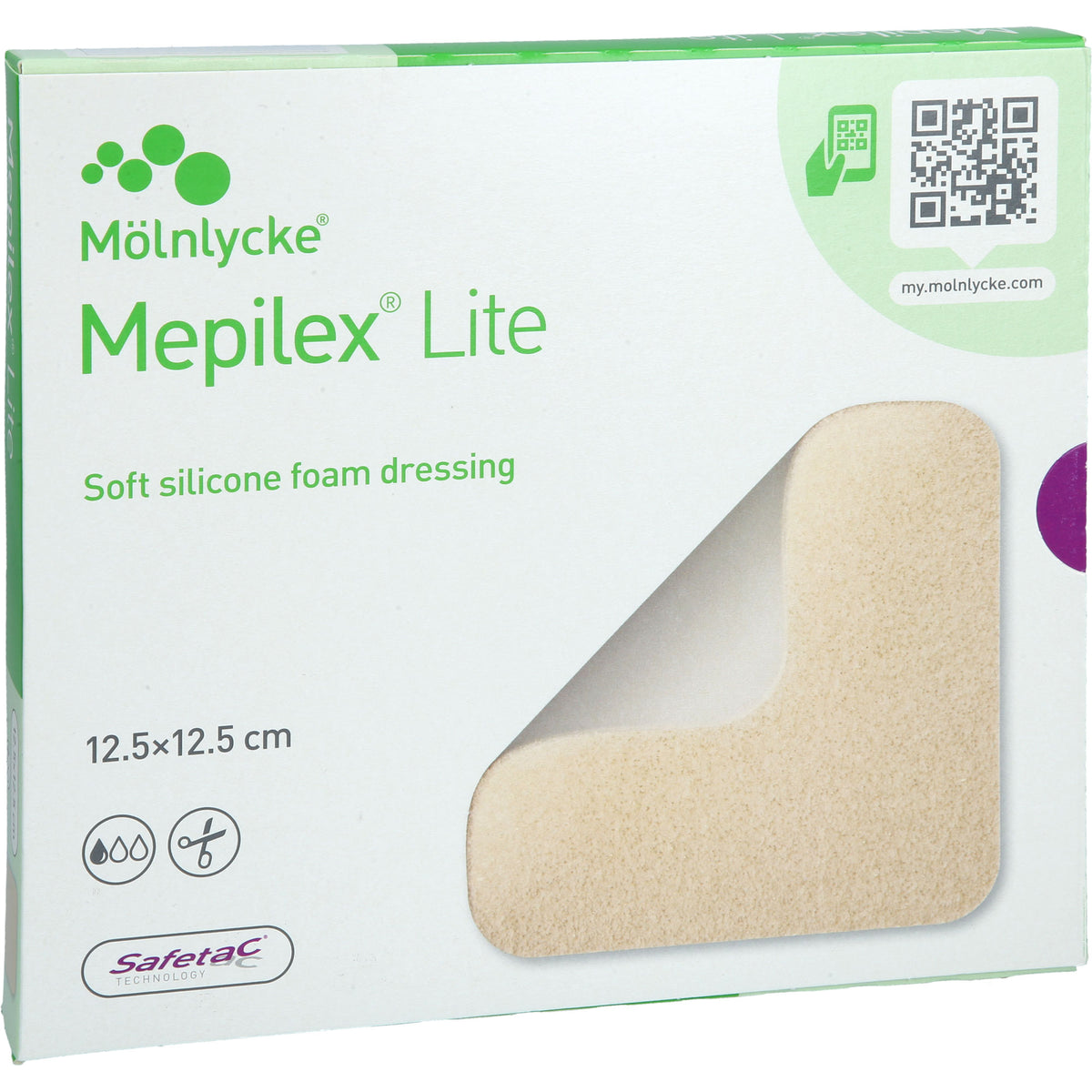 MEPILEX Lite Schaumverband 12,5x12,5 cm steril 5 St