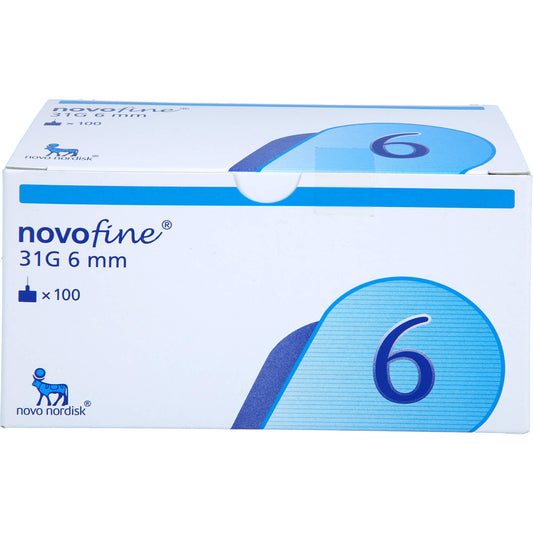 NOVOFINE Nadeln 31 G 0,25x6 mm 100 St