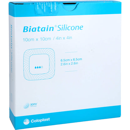 BIATAIN Silicone Schaumverband 10x10 cm 10 St