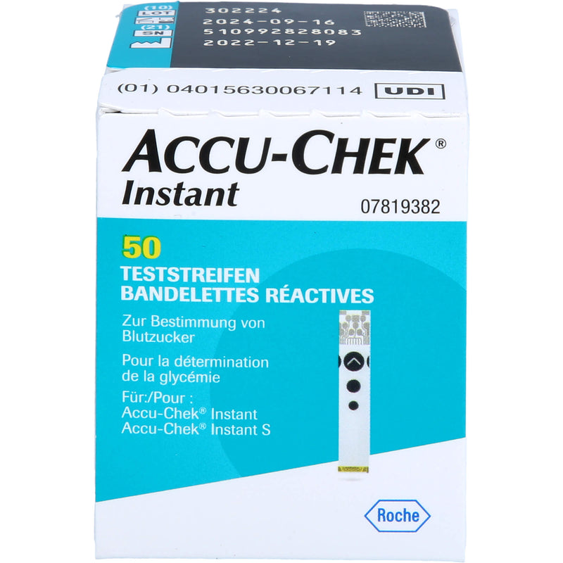 ACCU-CHEK INSTANT TESTSTR 1X50 St