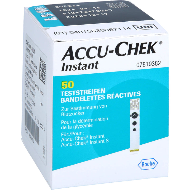 ACCU-CHEK INSTANT TESTSTR 1X50 St