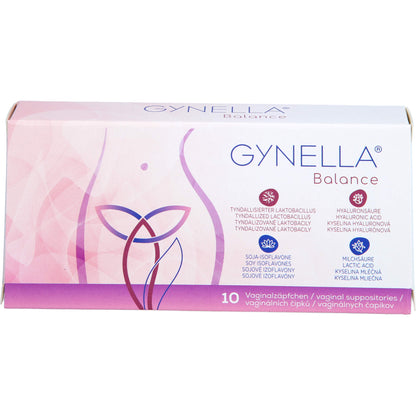 GYNELLA Balance Vaginalsuppositorien 10 St