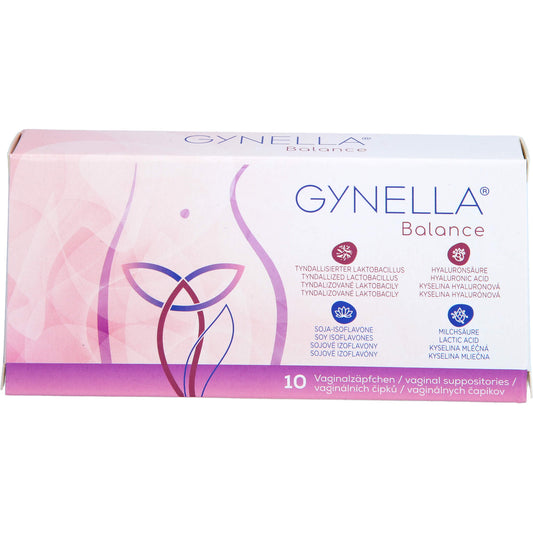 GYNELLA Balance Vaginalsuppositorien 10 St