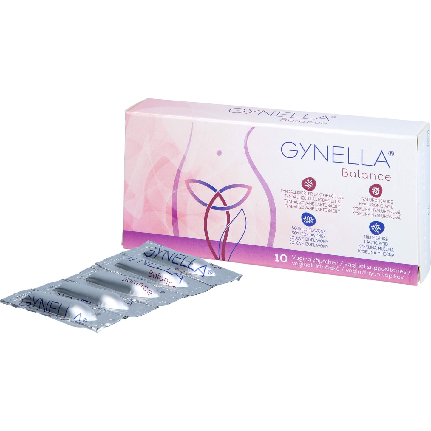 GYNELLA Balance Vaginalsuppositorien 10 St