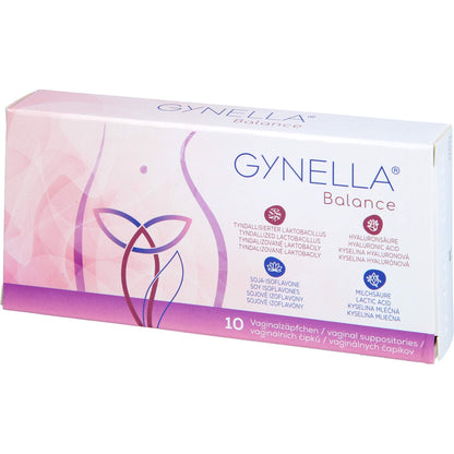 GYNELLA Balance Vaginalsuppositorien 10 St