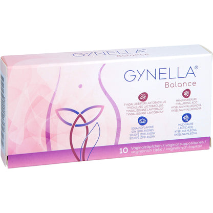 GYNELLA Balance Vaginalsuppositorien 10 St