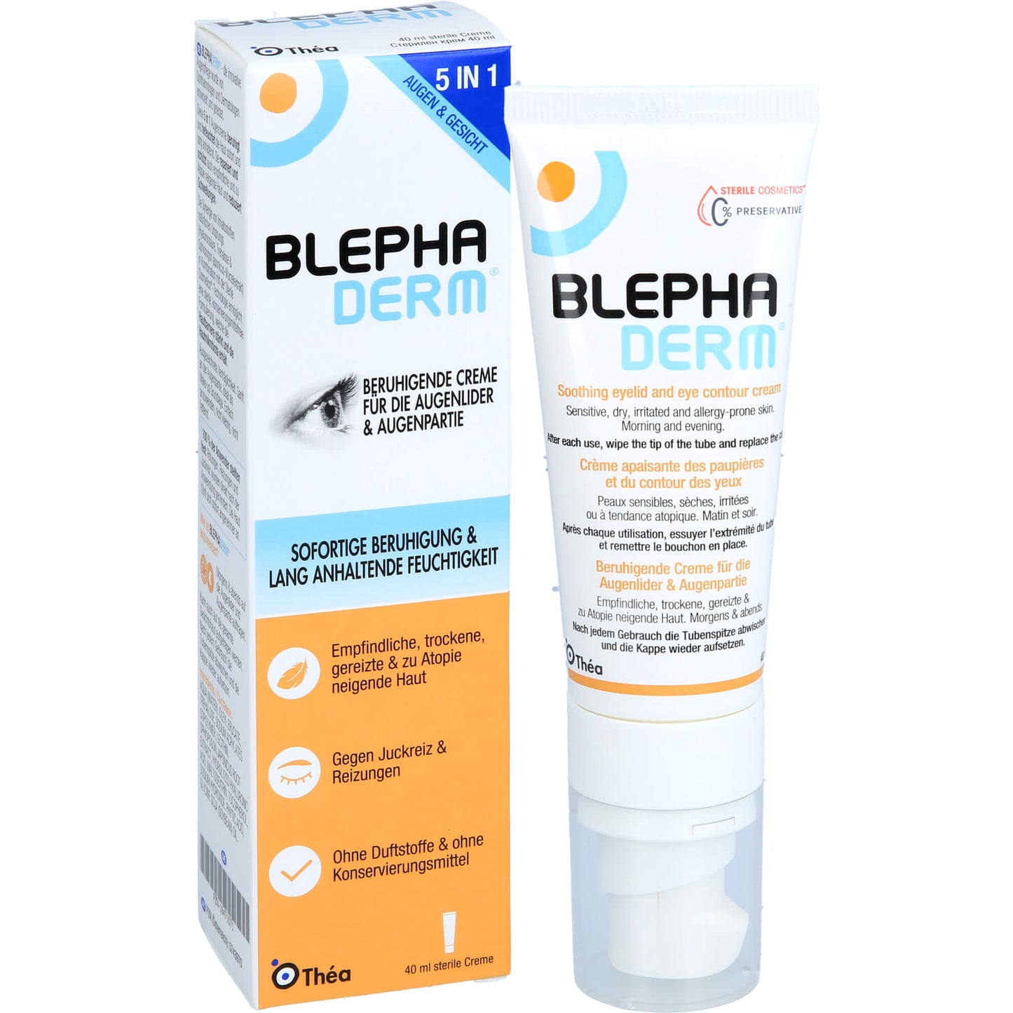 BLEPHADERM Augencreme steril 40 ml