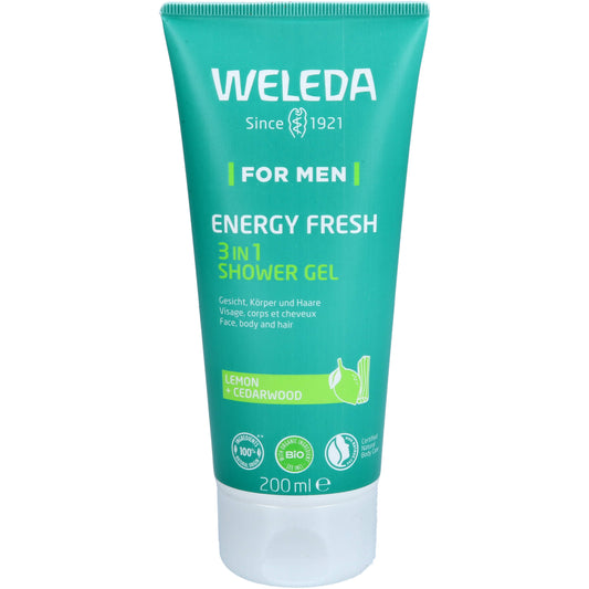 WELEDA for Men Energy Fresh 3in1 Shower Gel 200 ml