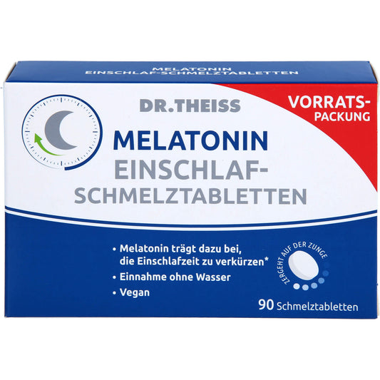 DR.THEISS Melatonin Einschlaf-Schmelztabletten 90 St