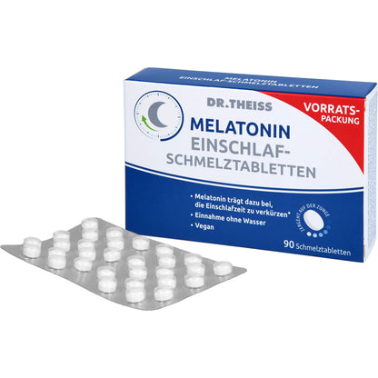 DR.THEISS Melatonin Einschlaf-Schmelztabletten 90 St