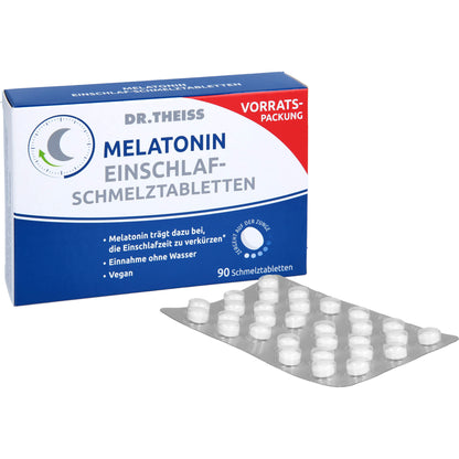 DR.THEISS Melatonin Einschlaf-Schmelztabletten 90 St