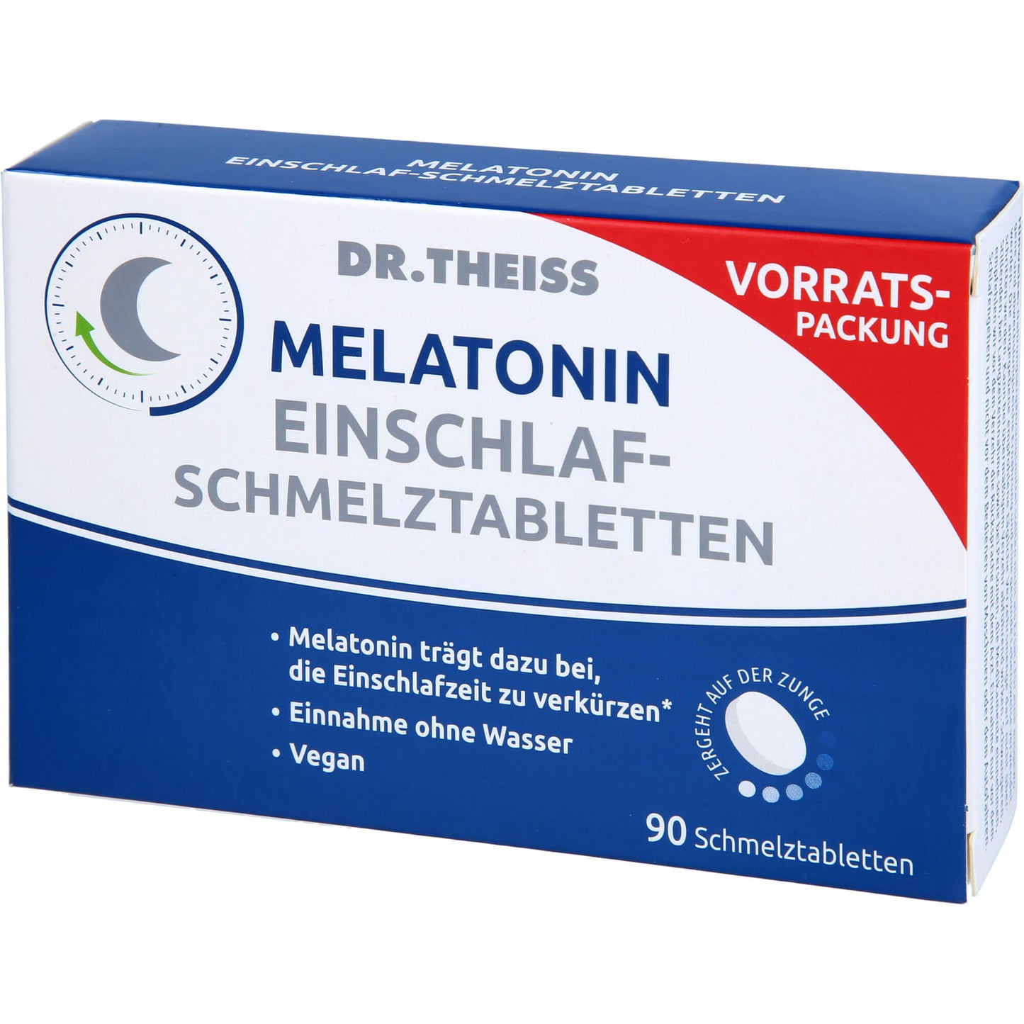 DR.THEISS Melatonin Einschlaf-Schmelztabletten 90 St