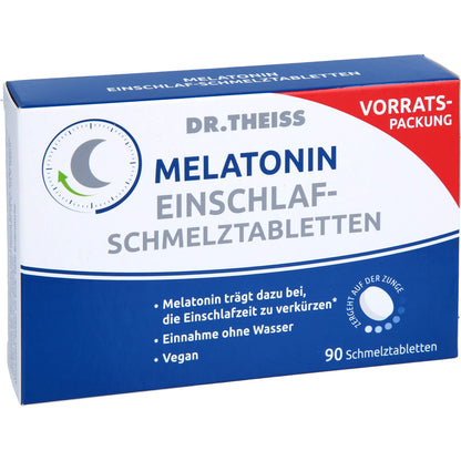 DR.THEISS Melatonin Einschlaf-Schmelztabletten 90 St