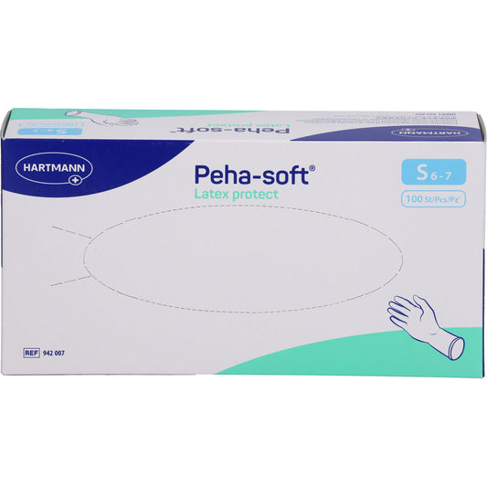 PEHA-SOFT Latex protect Unt.Hands.unsteril pf S 100 St