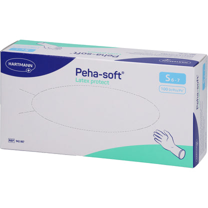 PEHA-SOFT Latex protect Unt.Hands.unsteril pf S 100 St