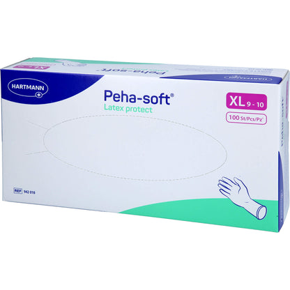 PEHA-SOFT Latex protect Unt.Hands.unsteril pf XL 100 St