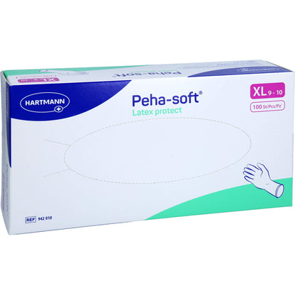 PEHA-SOFT Latex protect Unt.Hands.unsteril pf XL 100 St