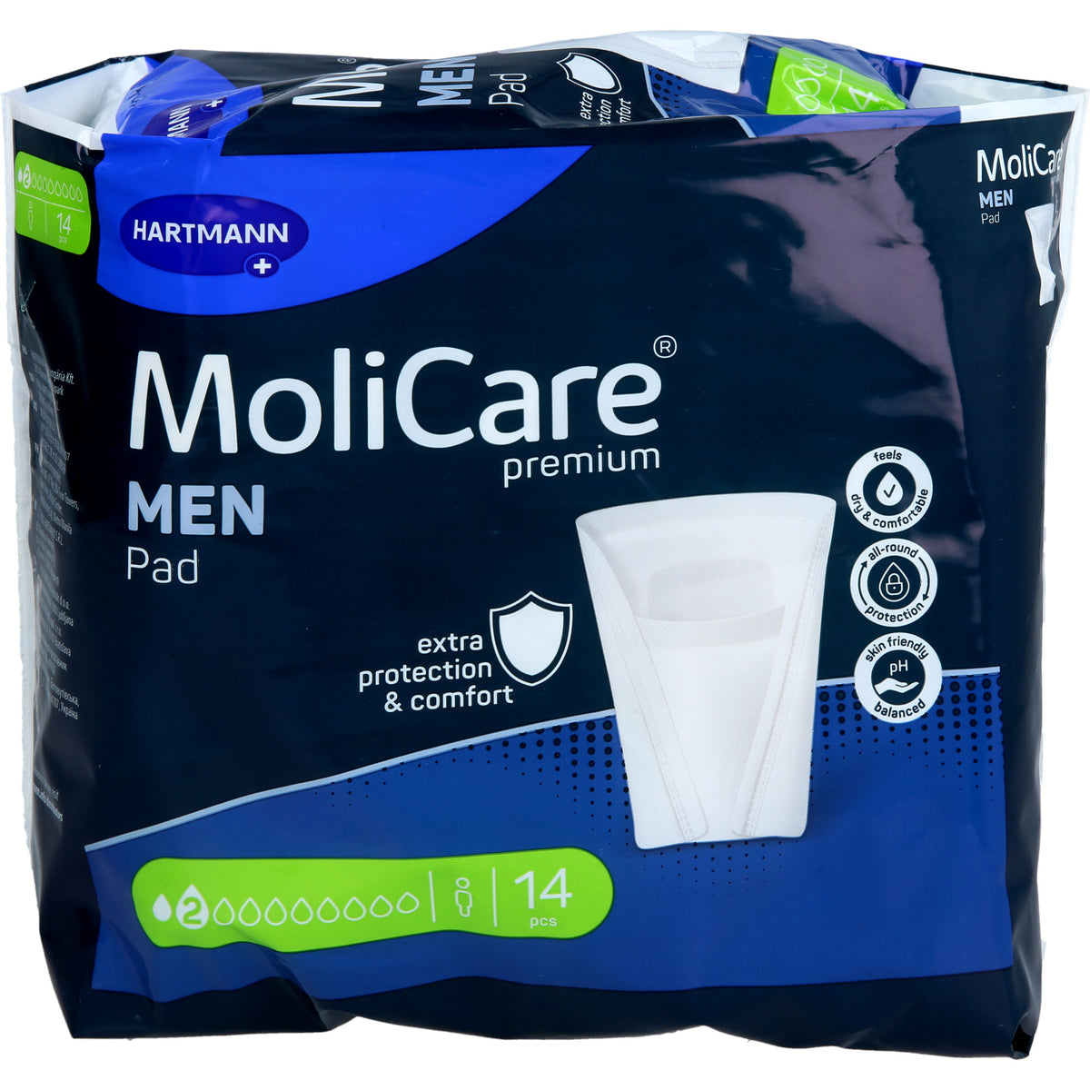 MOLICARE Premium MEN Pad 2 Tropfen 14 St