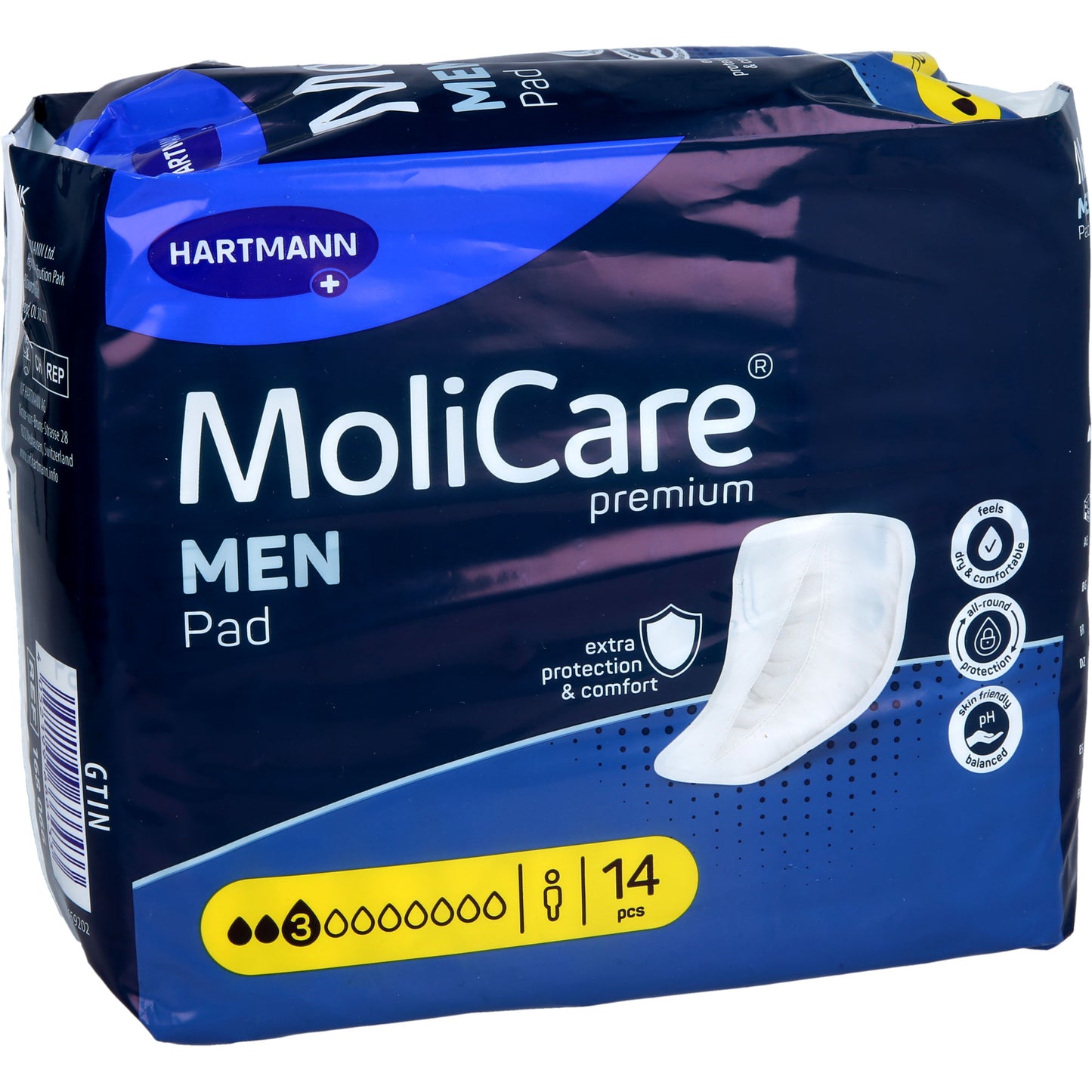 MOLICARE Premium MEN Pad 3 Tropfen 14 St