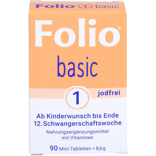 FOLIO 1 basic jodfrei Filmtabletten 90 St