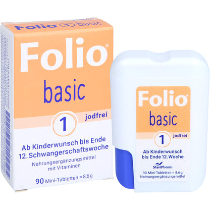 FOLIO 1 basic jodfrei Filmtabletten 90 St