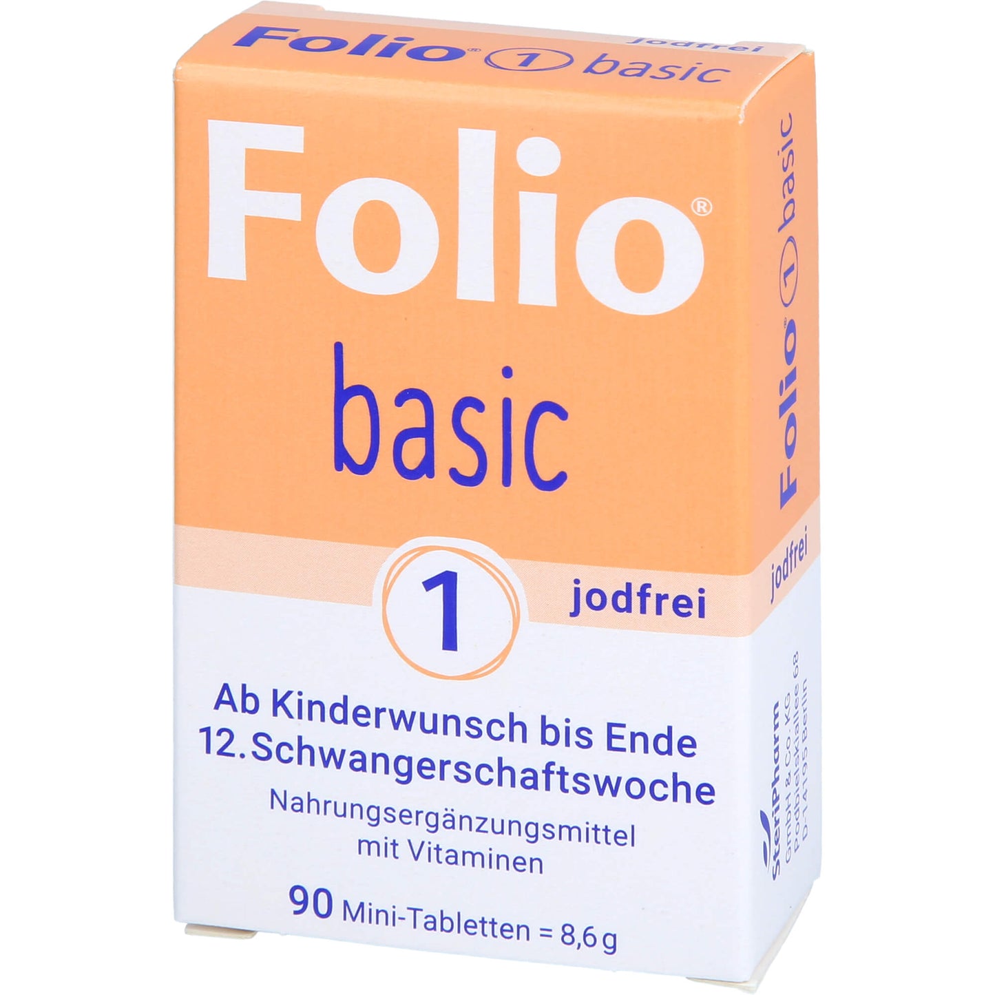 FOLIO 1 basic jodfrei Filmtabletten 90 St
