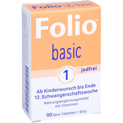 FOLIO 1 basic jodfrei Filmtabletten 90 St