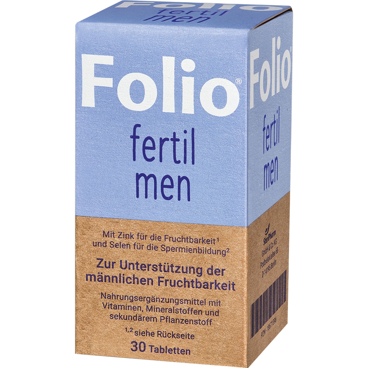 FOLIO fertil men Tabletten 30 St