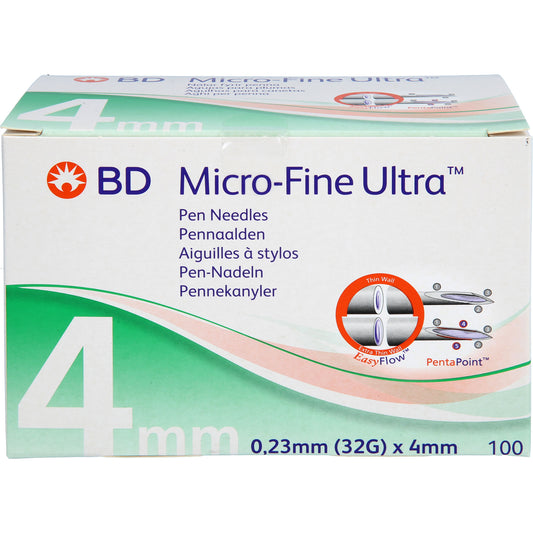 BD MICRO-FINE ULTRA Pen-Nadeln 0,23x4 mm 32 G 105 St