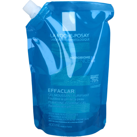 ROCHE-POSAY Effaclar schäumendes Reinig.Gel Nachf. 400 ml