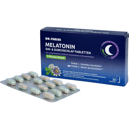 DR.THEISS Melatonin Ein- & Durchschlaf-Tabletten 30 St