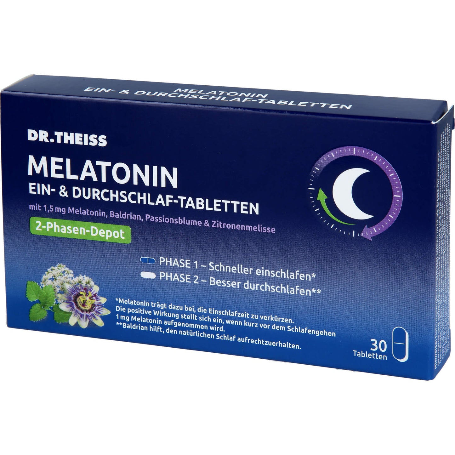 DR.THEISS Melatonin Ein- & Durchschlaf-Tabletten 30 St