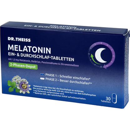 DR.THEISS Melatonin Ein- & Durchschlaf-Tabletten 30 St