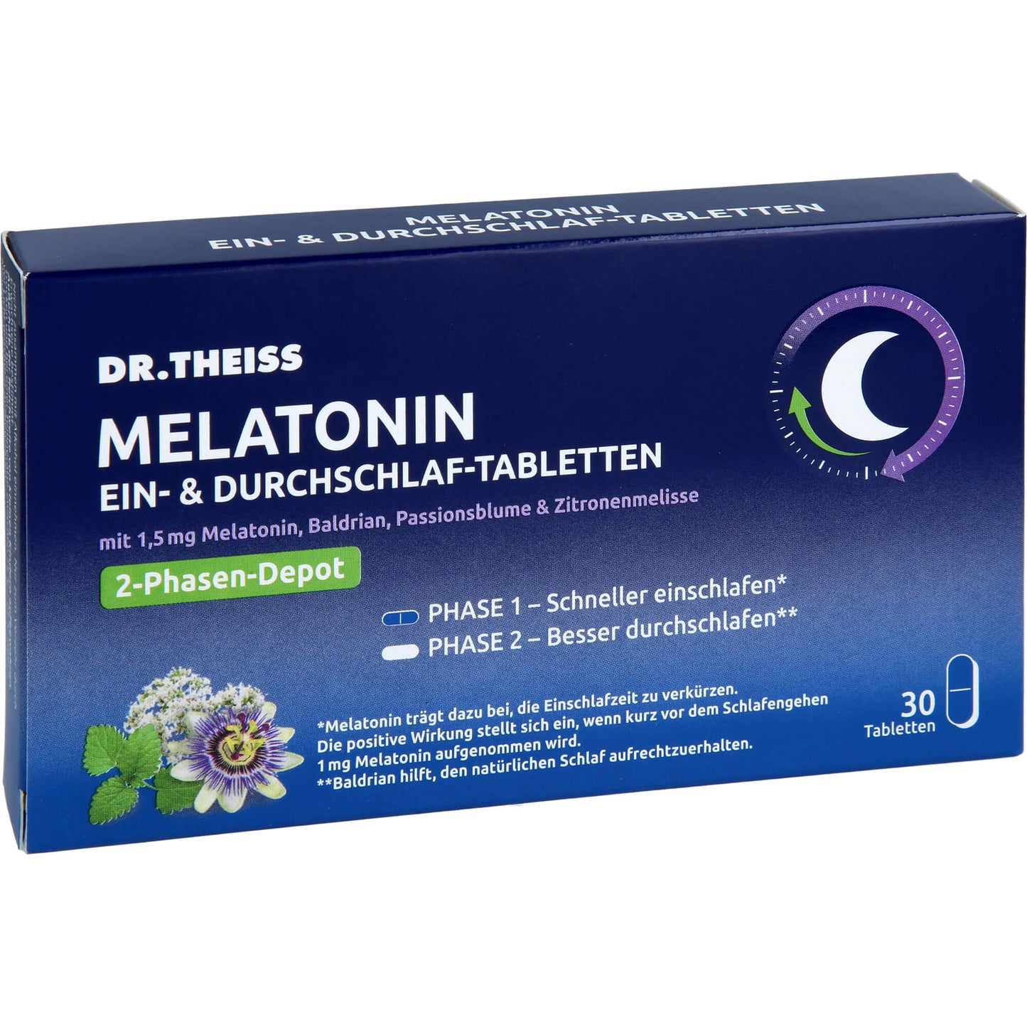 DR.THEISS Melatonin Ein- & Durchschlaf-Tabletten 30 St