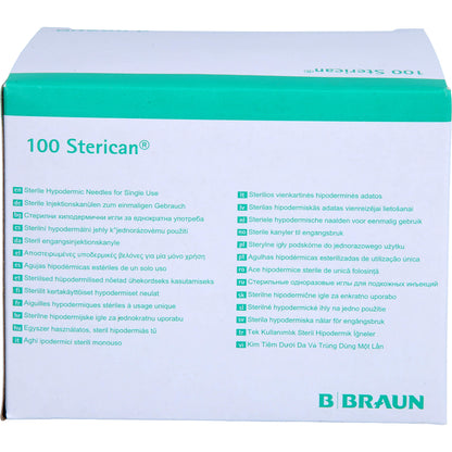 STERICAN Einmalkanüle 27 G 20 mm 100 St